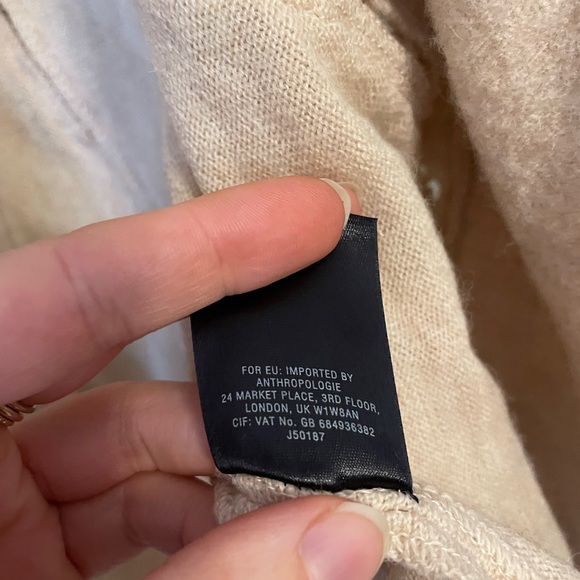 Anthropologie Embroidered Wool Jacket - Picture 7 of 8